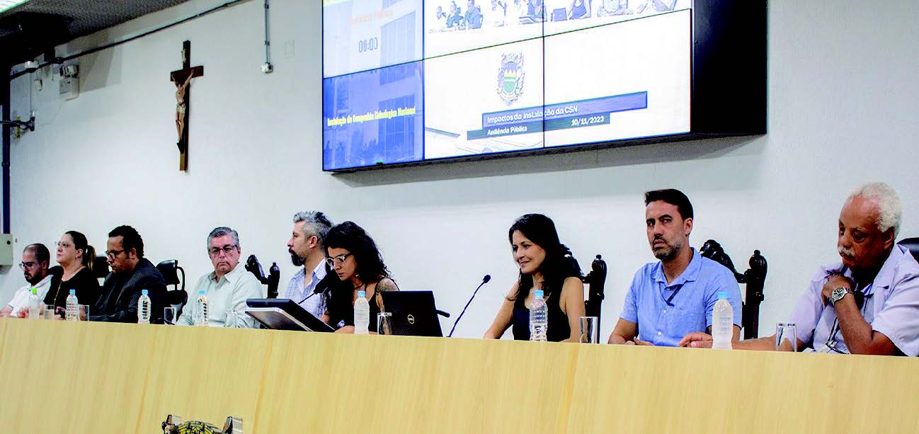 Debate: impacto ambiental e financeiro com a instalação da Companhia Siderúrgica Nacional