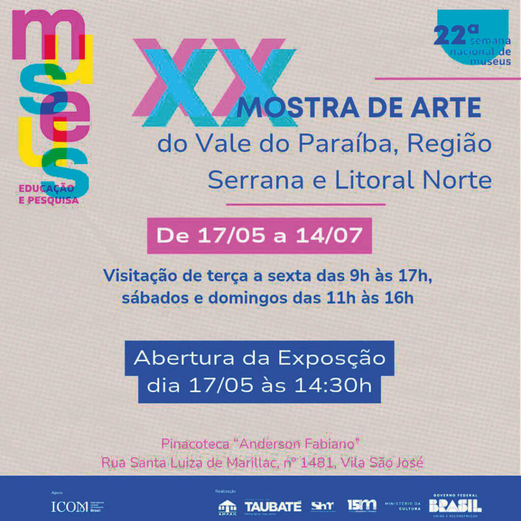 Mostra de Arte do Vale do Paraiba Regiao Serrana e Litoral voz do vale taubate