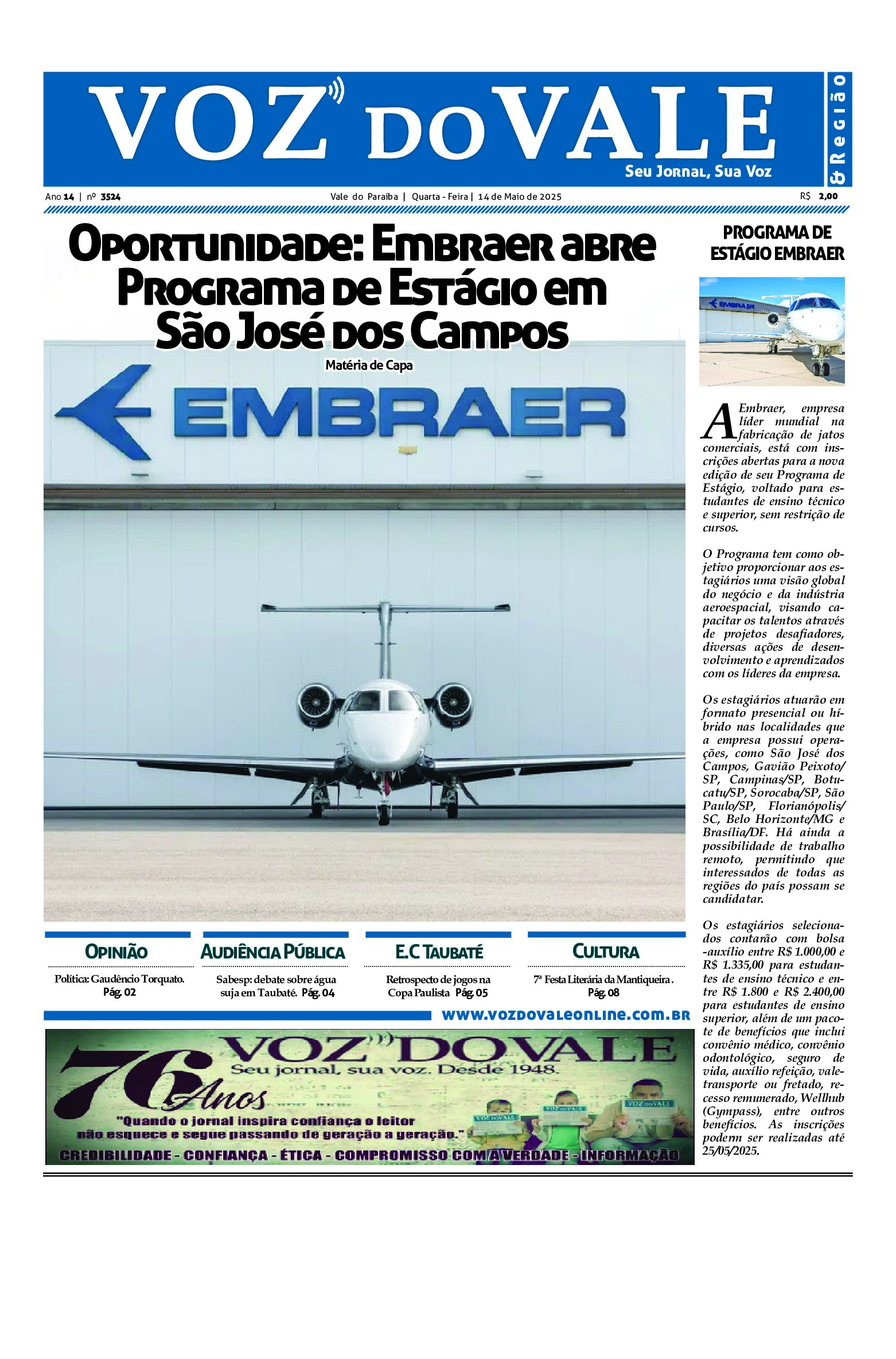 Edição 14 De Maio de 2025