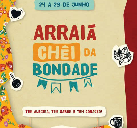 Clima Junino no Taubaté Shopping com Arraiá Chêi da Bondade