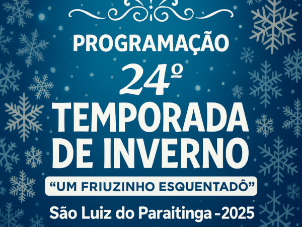 Temporada de Inverno em São Luiz do  Paraitinga