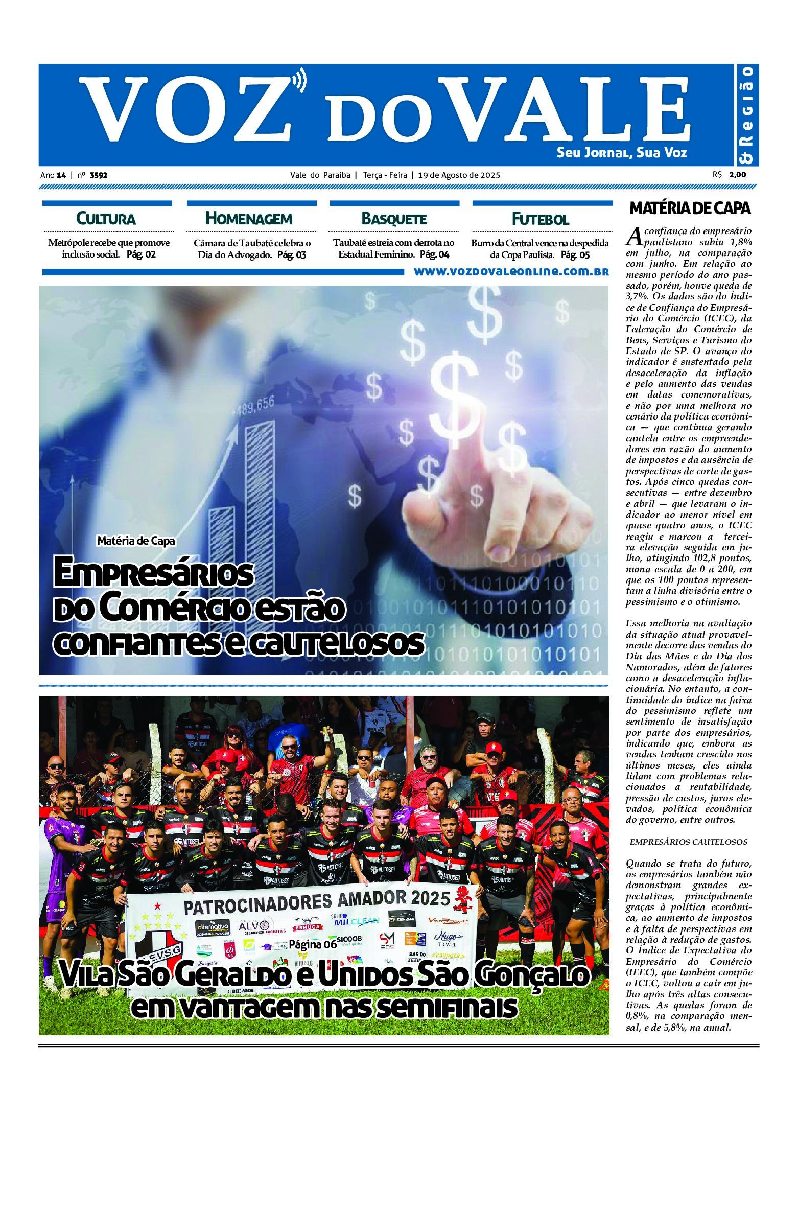 Edição 19 de Agosto de 2025