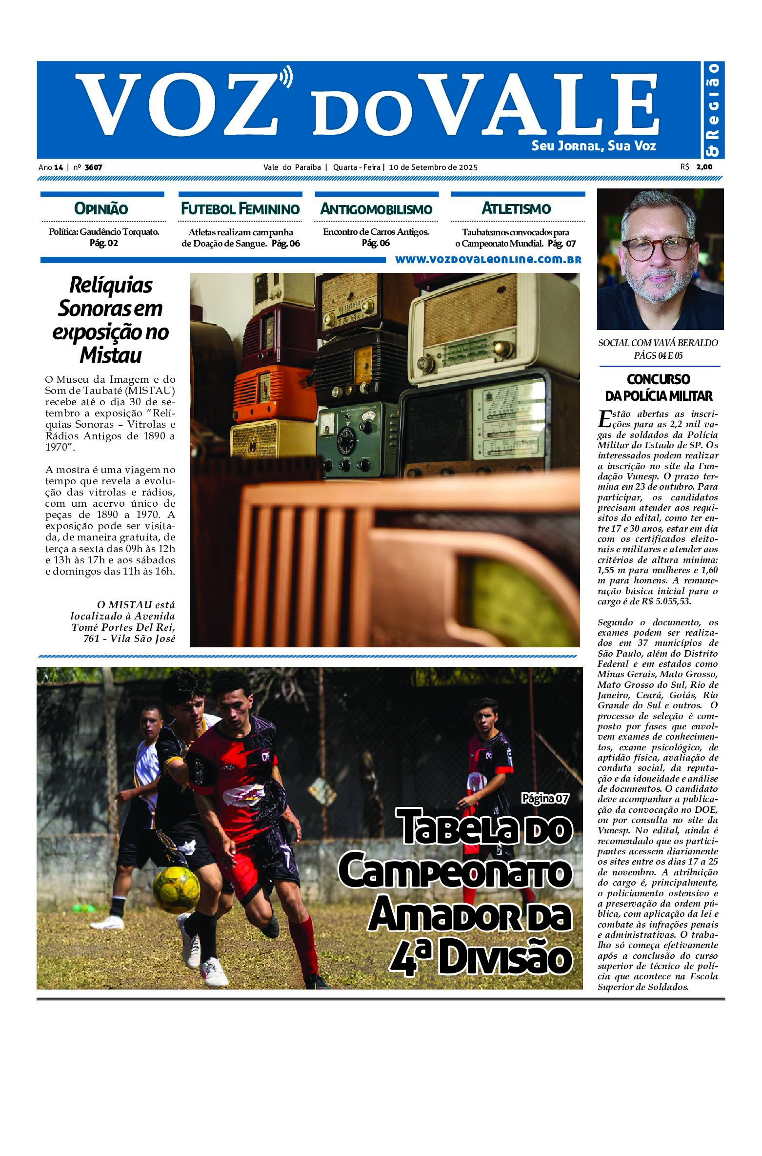 Edição 10 de Setembro de 2025