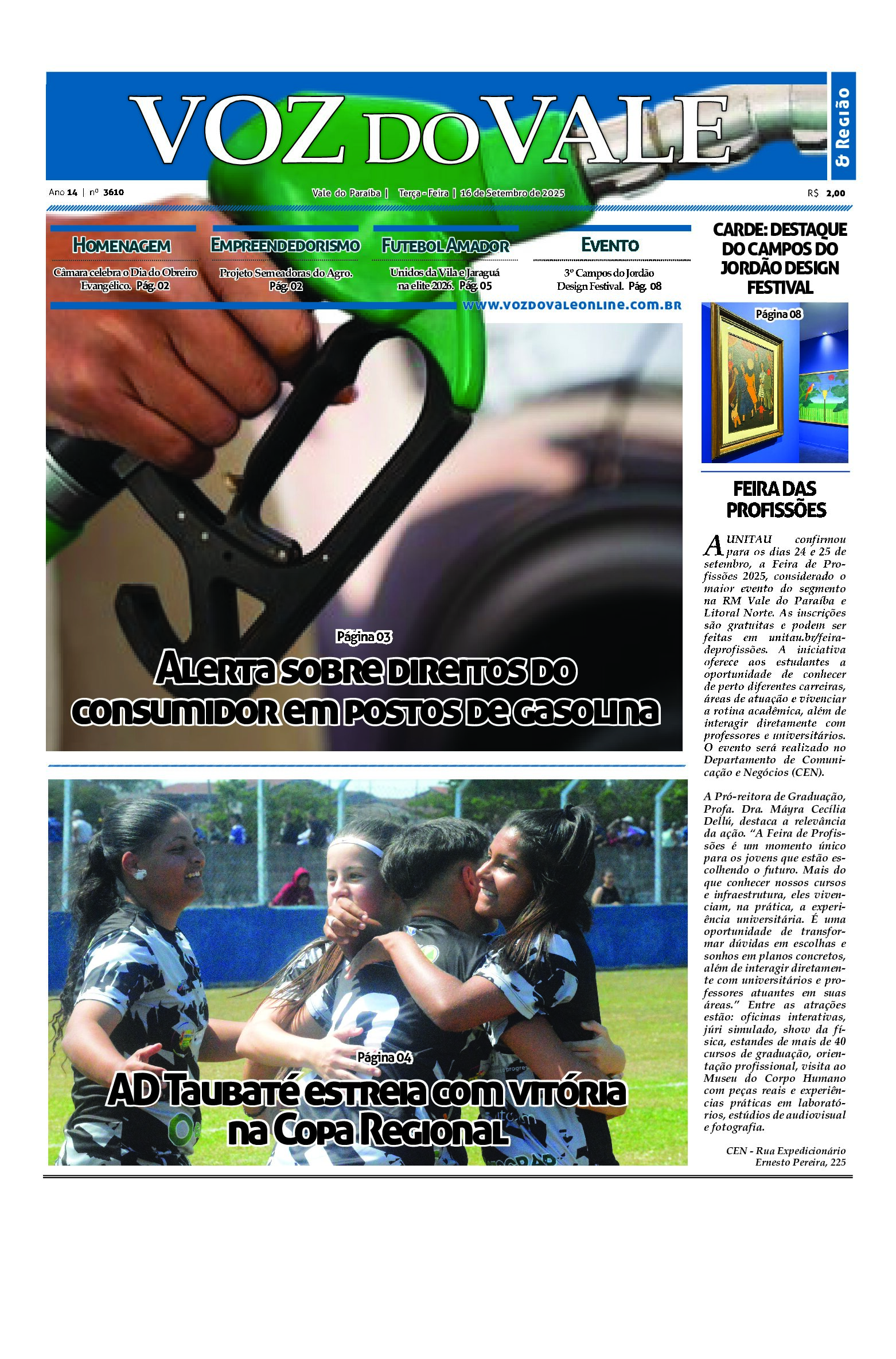 Edição 16 de Setembro de 2025