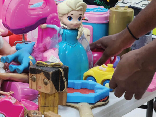 Arrecadação de brinquedos para o Dia das Crianças