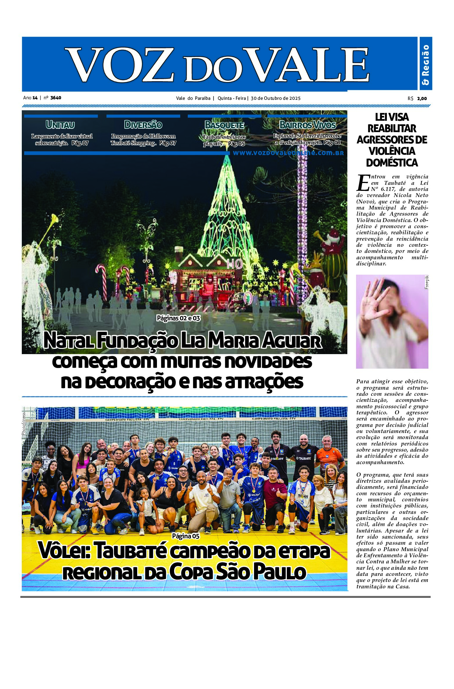 Edição 30 de Outubro de 2025