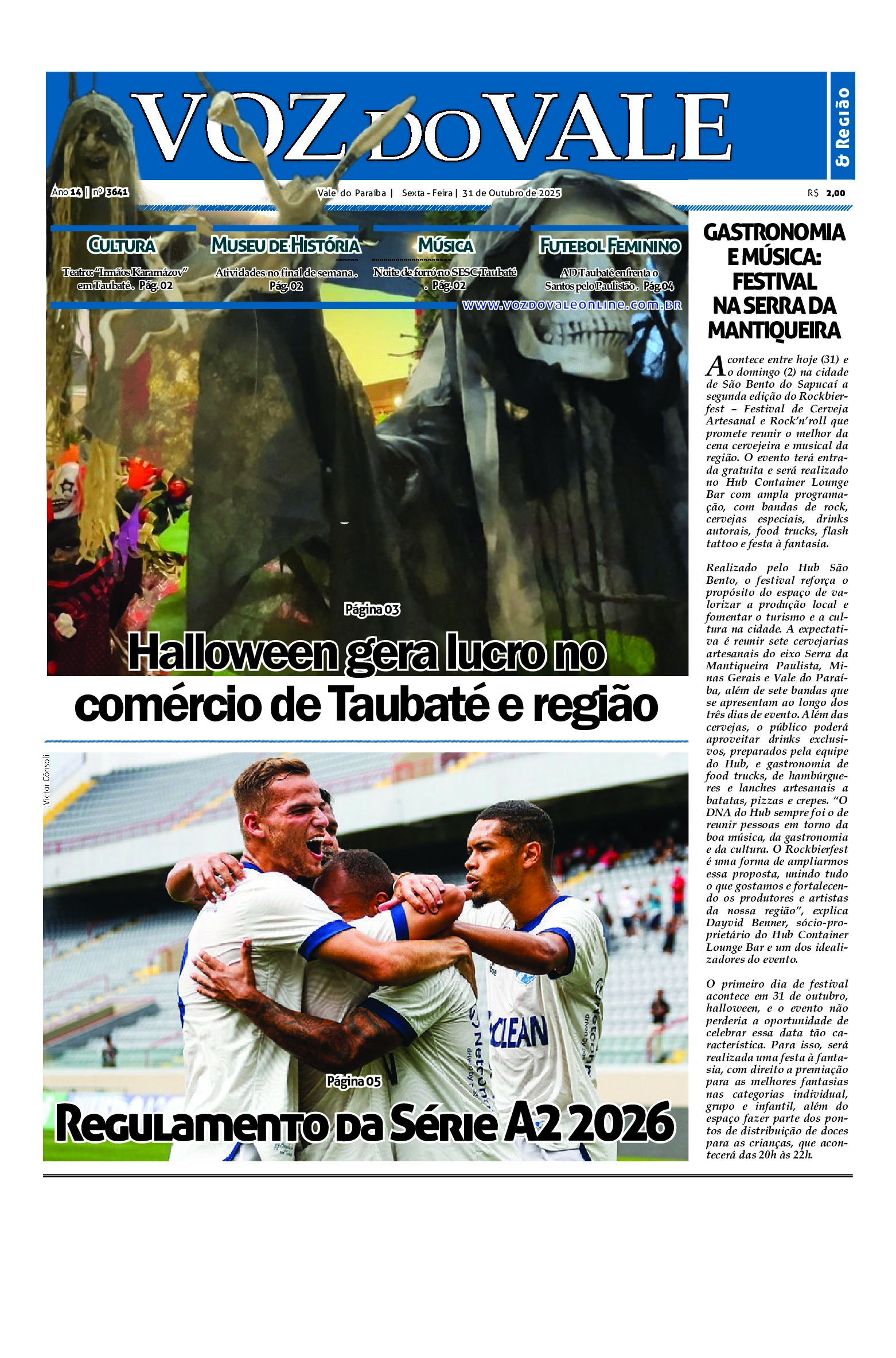 Edição 31 de Outubro de 2025