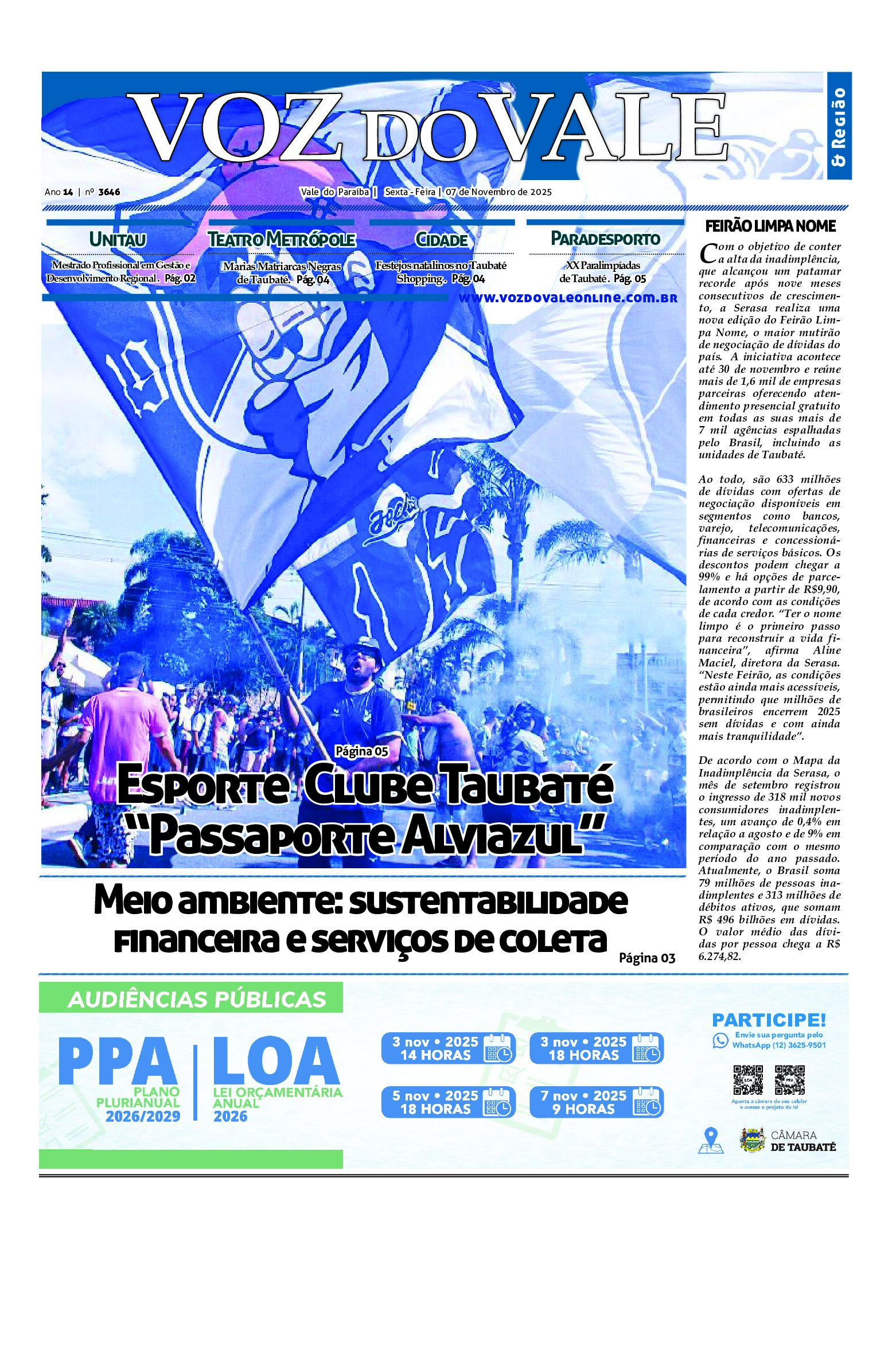 Edição 07 de Novembro de 2025