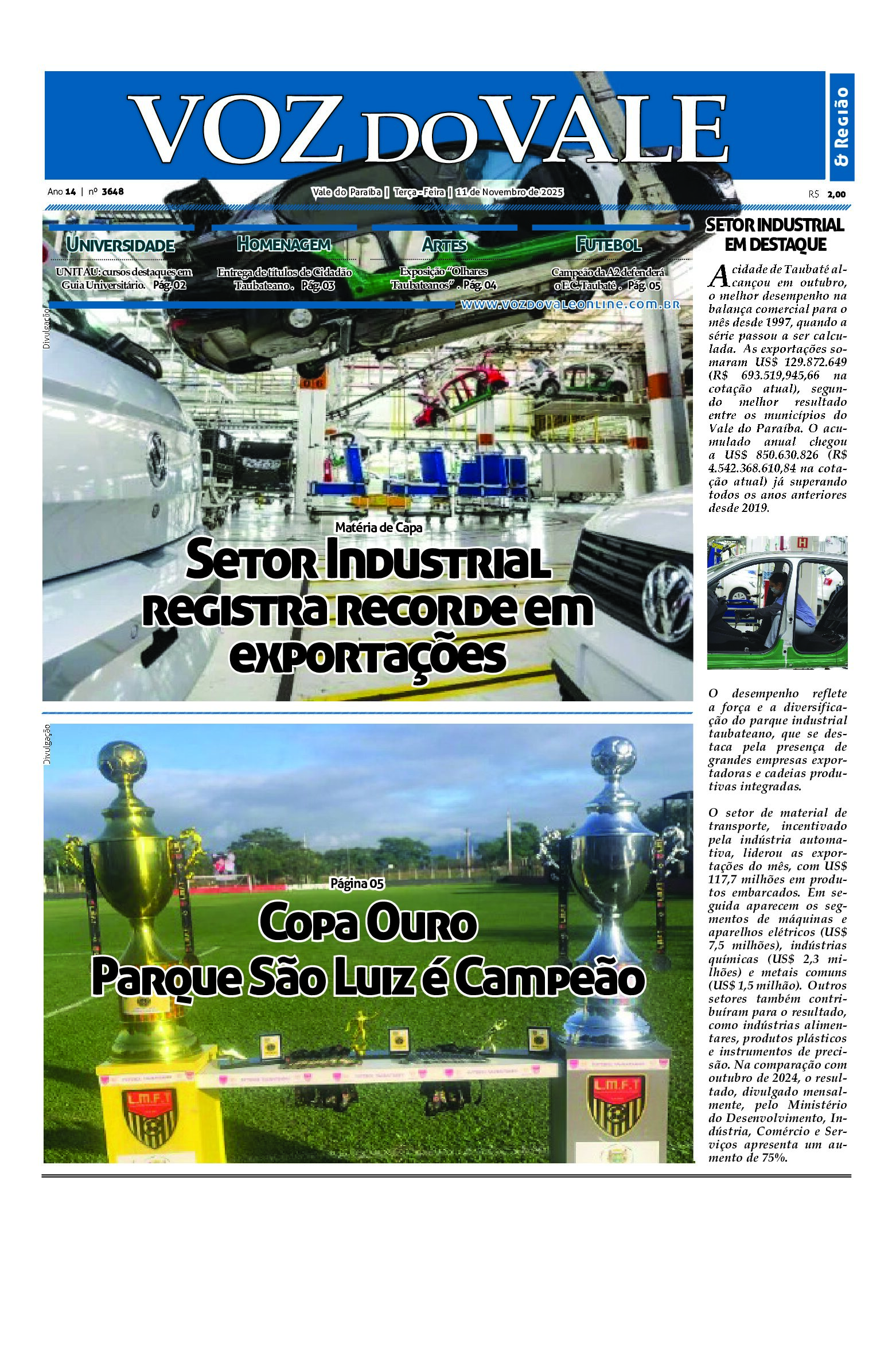 Edição 11 de Novembro de 2025