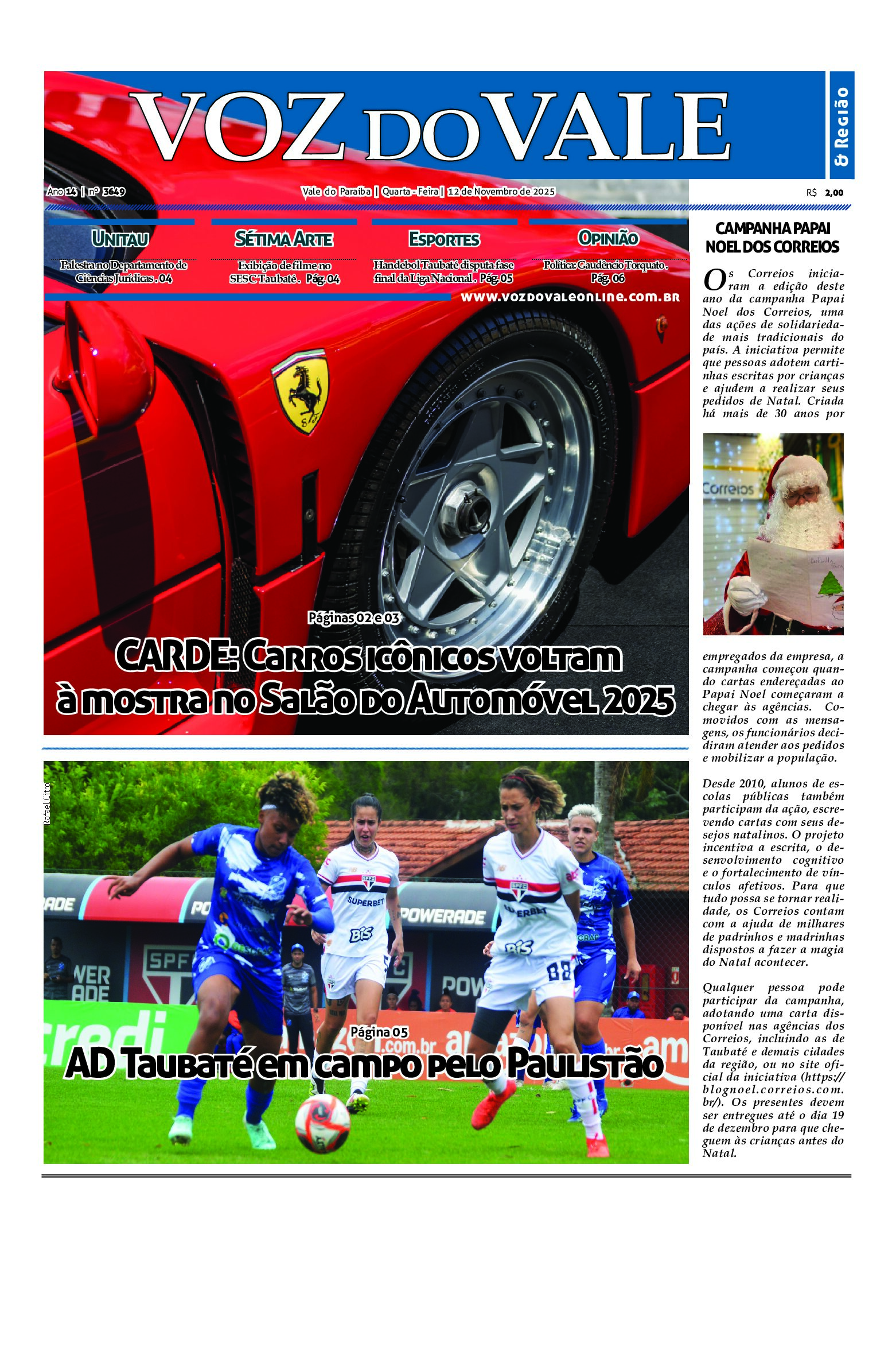 Edição 12 de Novembro de 2025