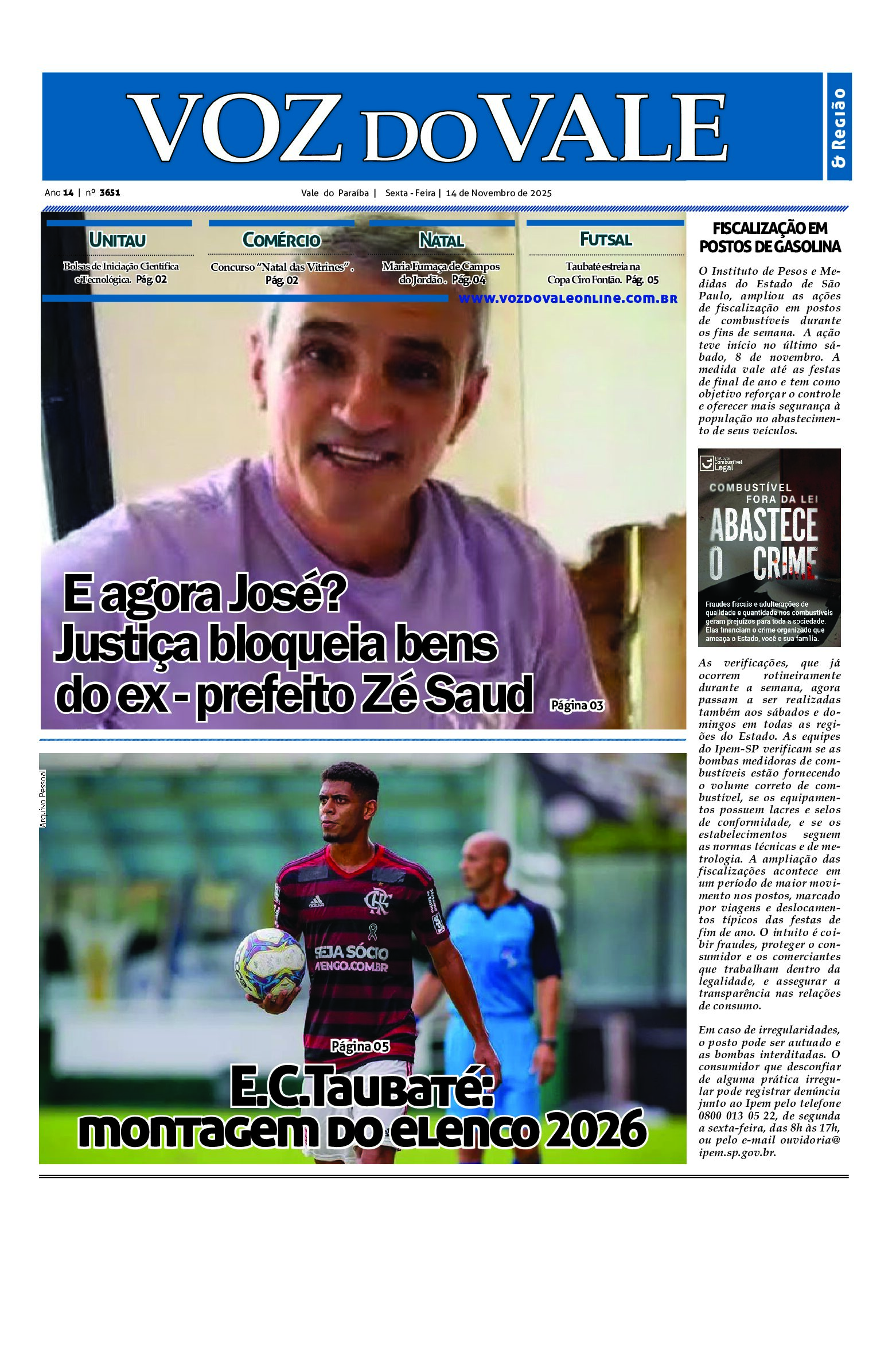 Edição 14 de Novembro de 2025