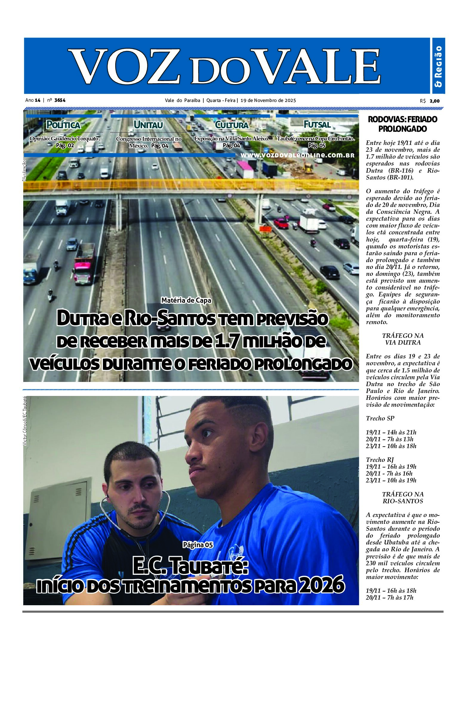 Edição 19 de Novembro de 2025