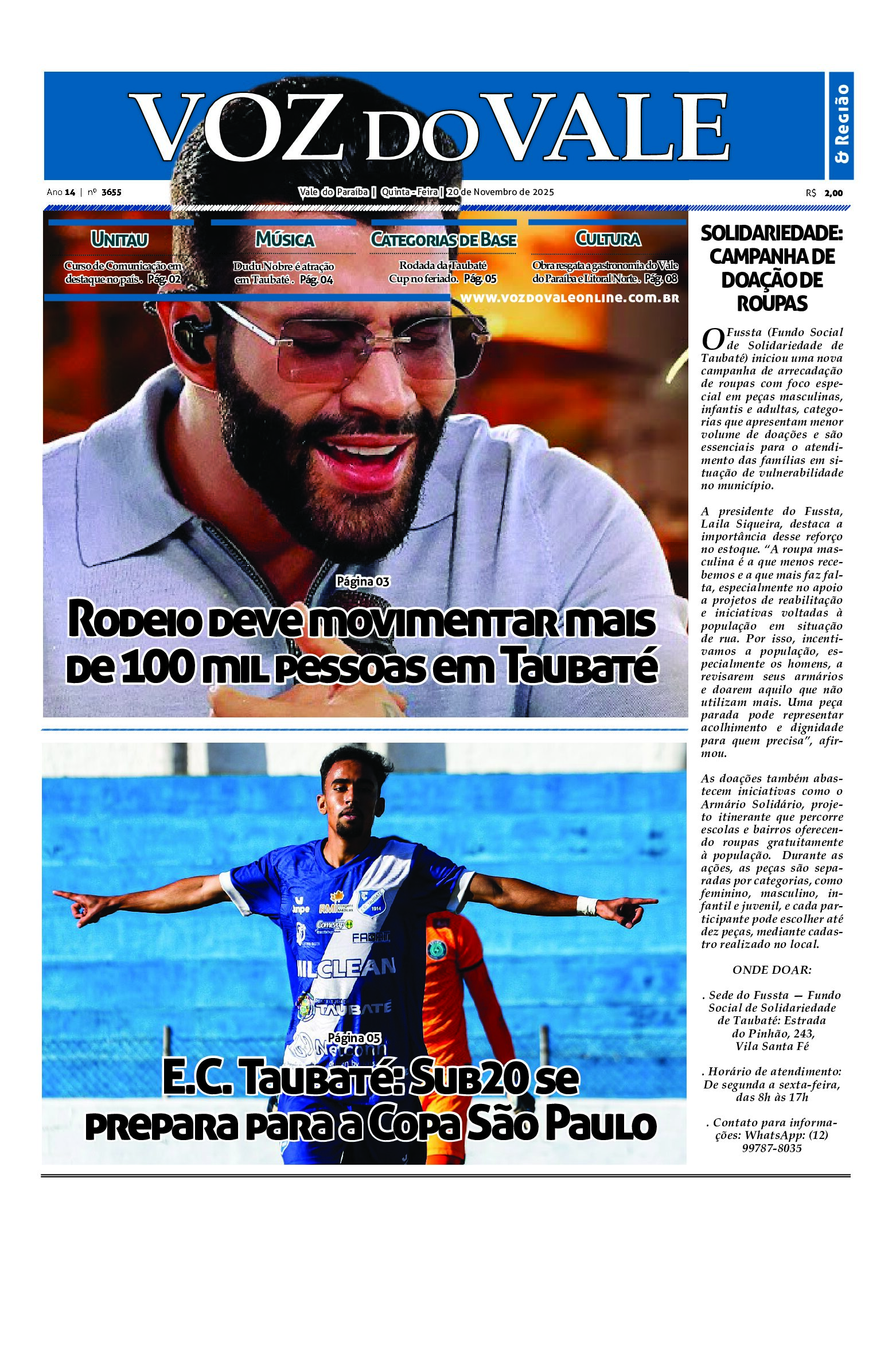Edição 20 de Novembro de 2025