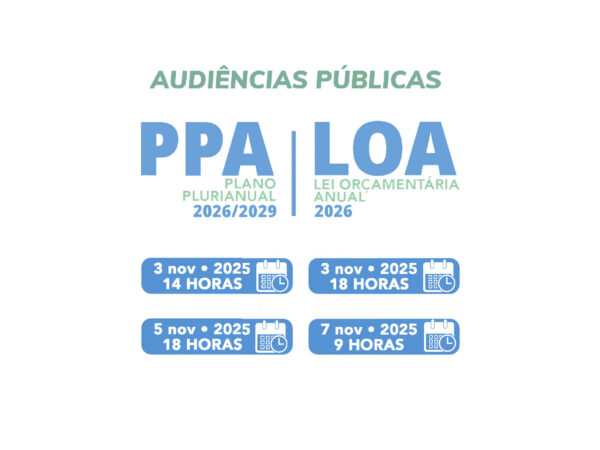 PPA e LOA em Debate: Câmara realiza audiências públicas
