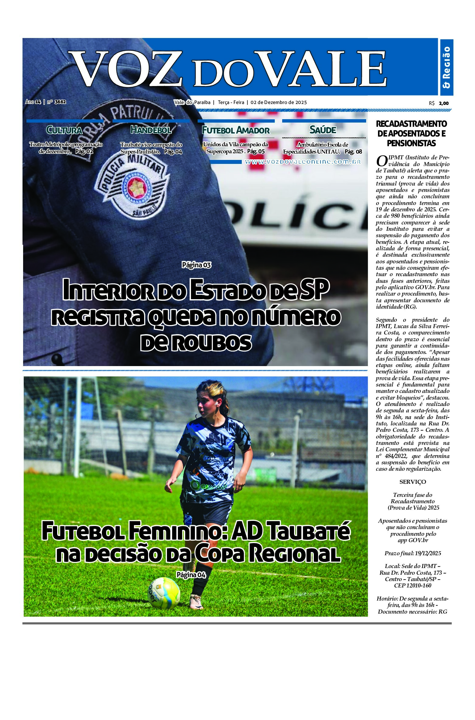 Edição 02 de Dezembro de 2025