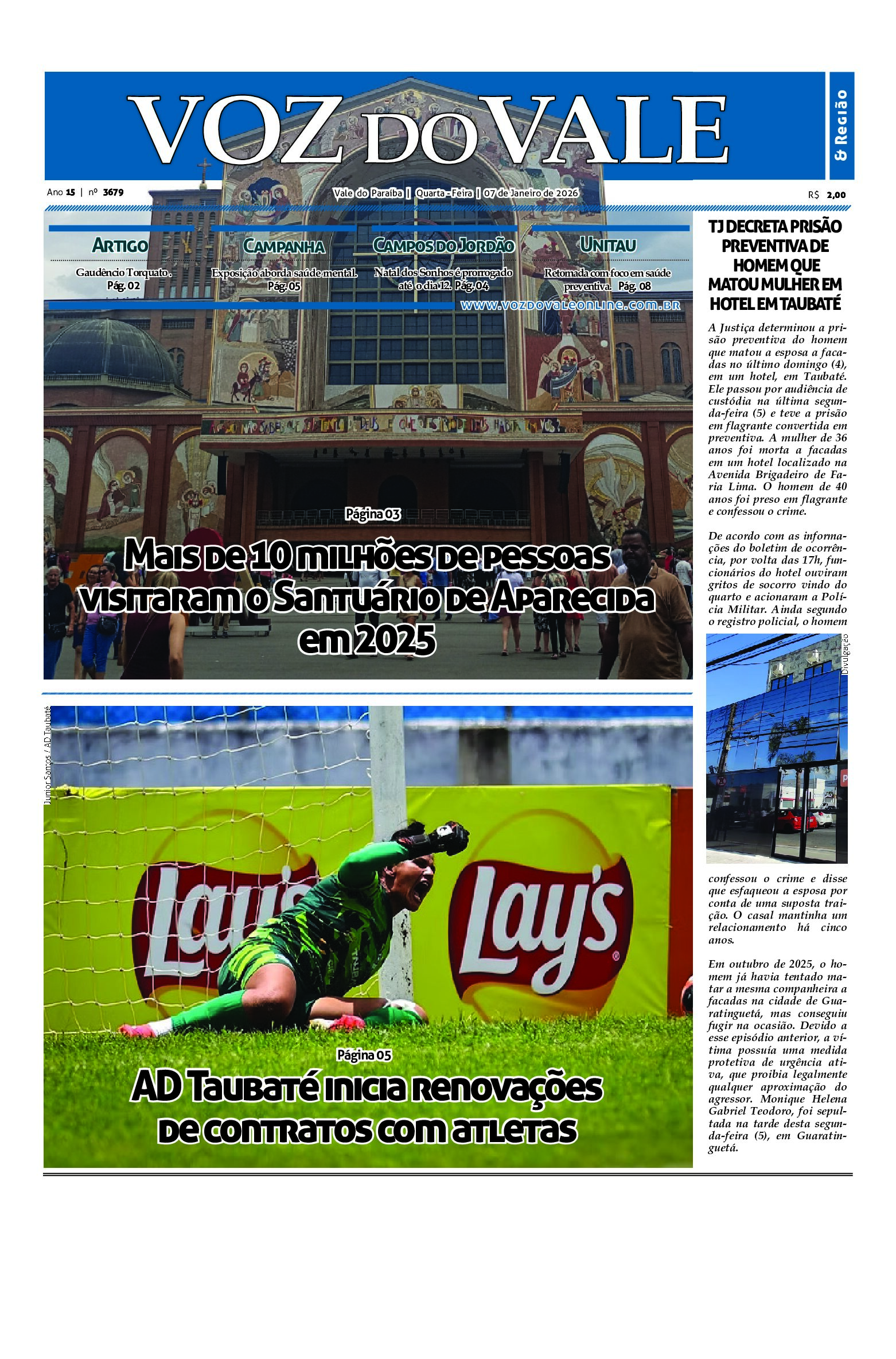 Edição 07 de Janeiro de 2026