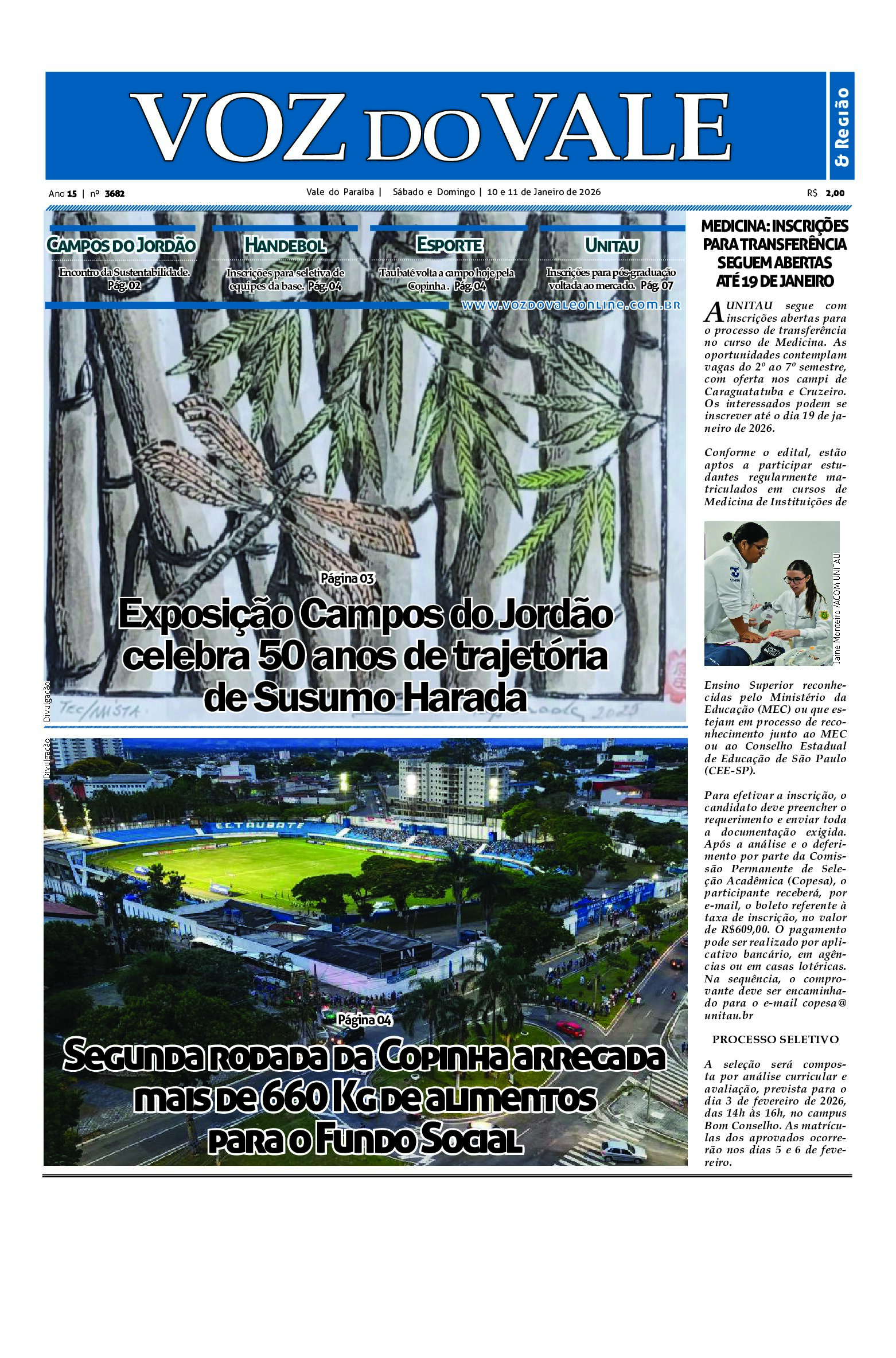 Edição 10 e 11 de Janeiro de 2026