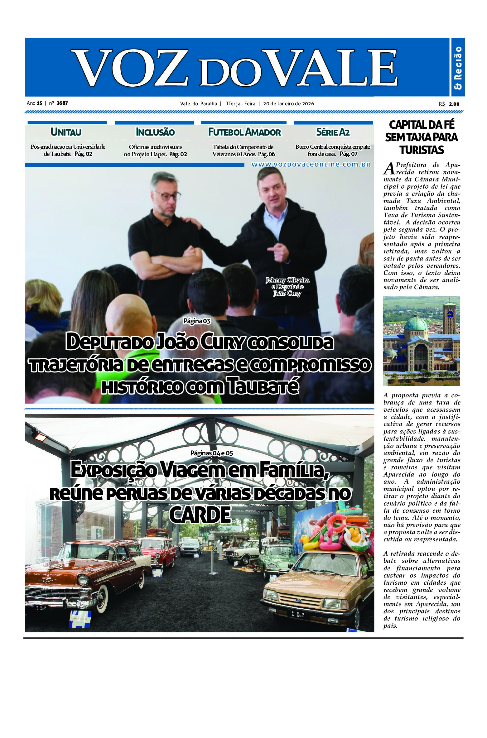 Edição 20 de Janeiro de 2026