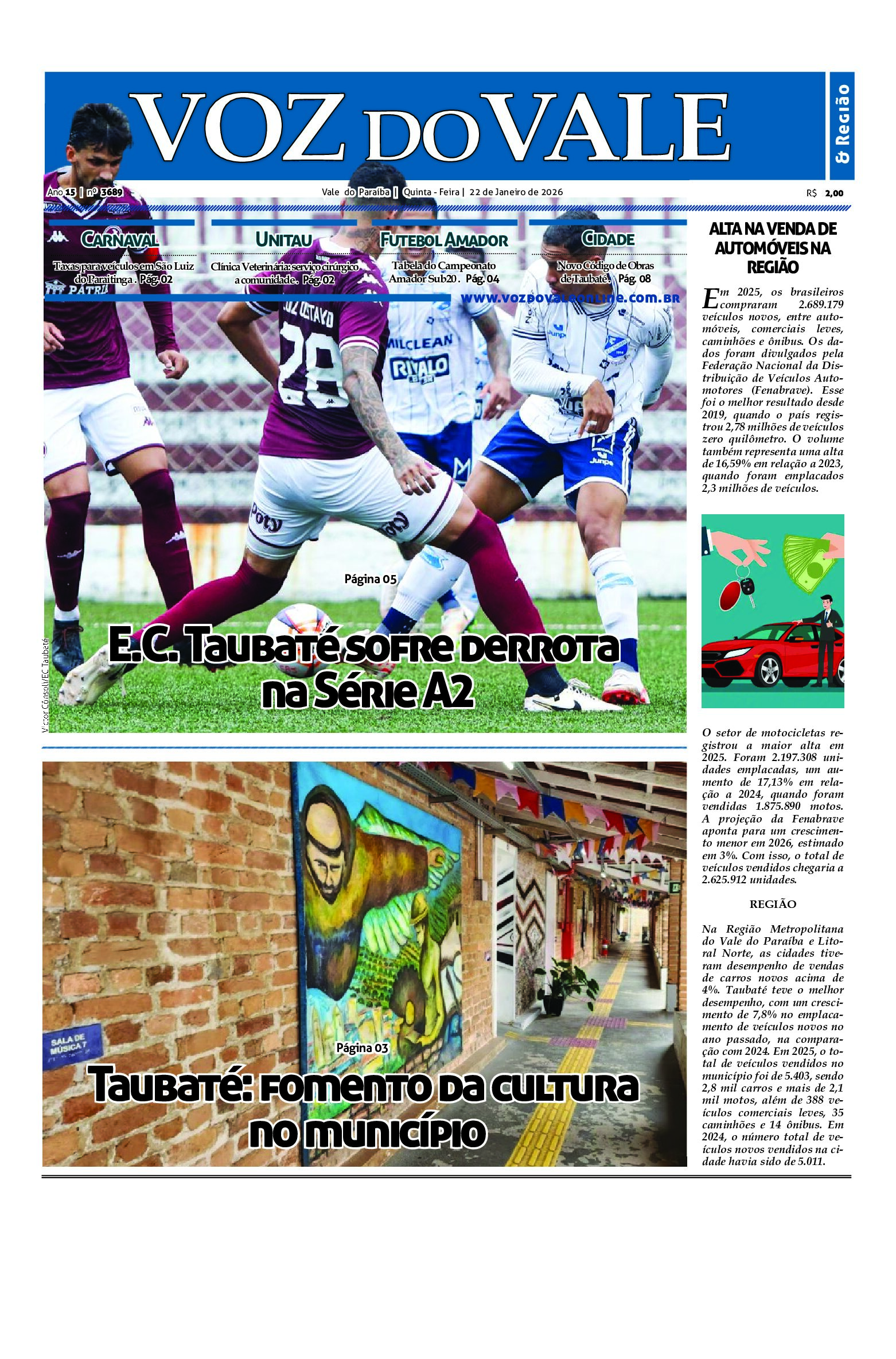 Edição 22 de Janeiro de 2026