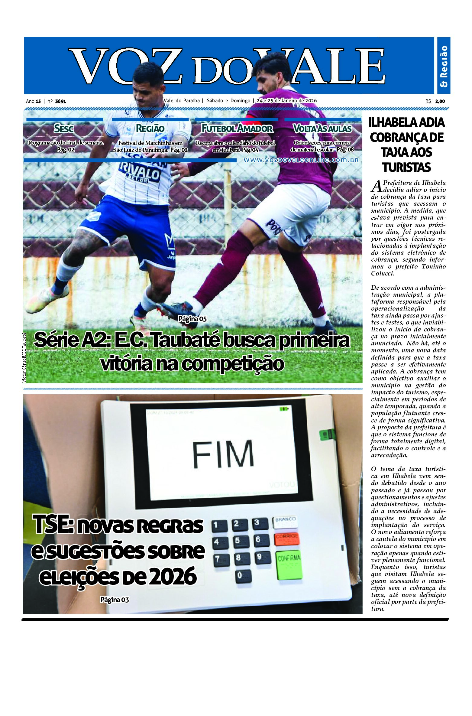 Edição 24 e 25 de Janeiro de 2026