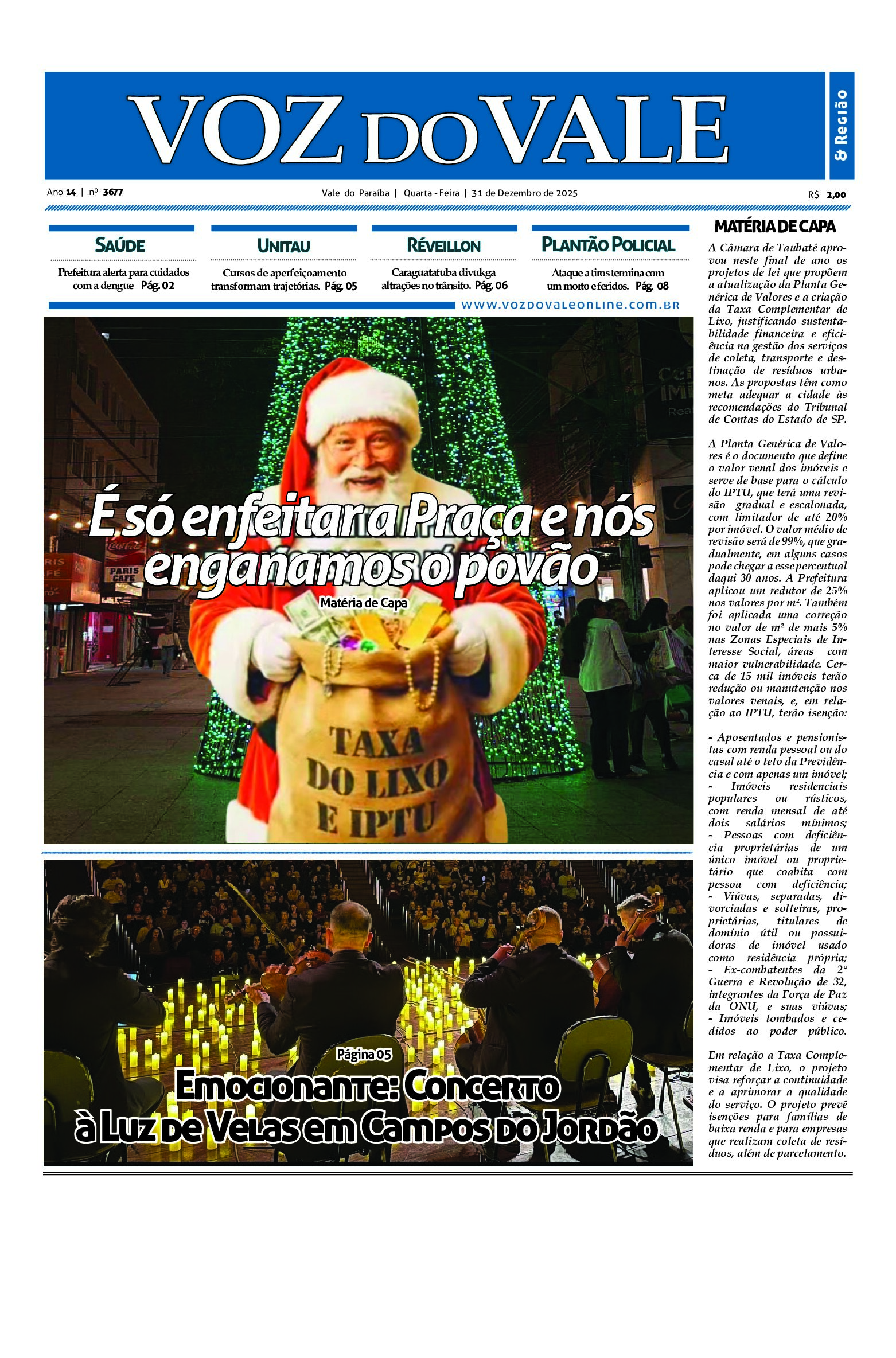 Edição 31 de Dezembro de 2025