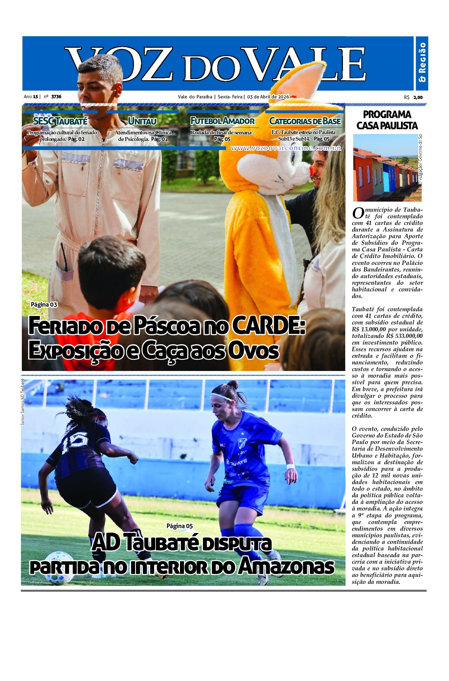 Edição 03 de Abril de 2026