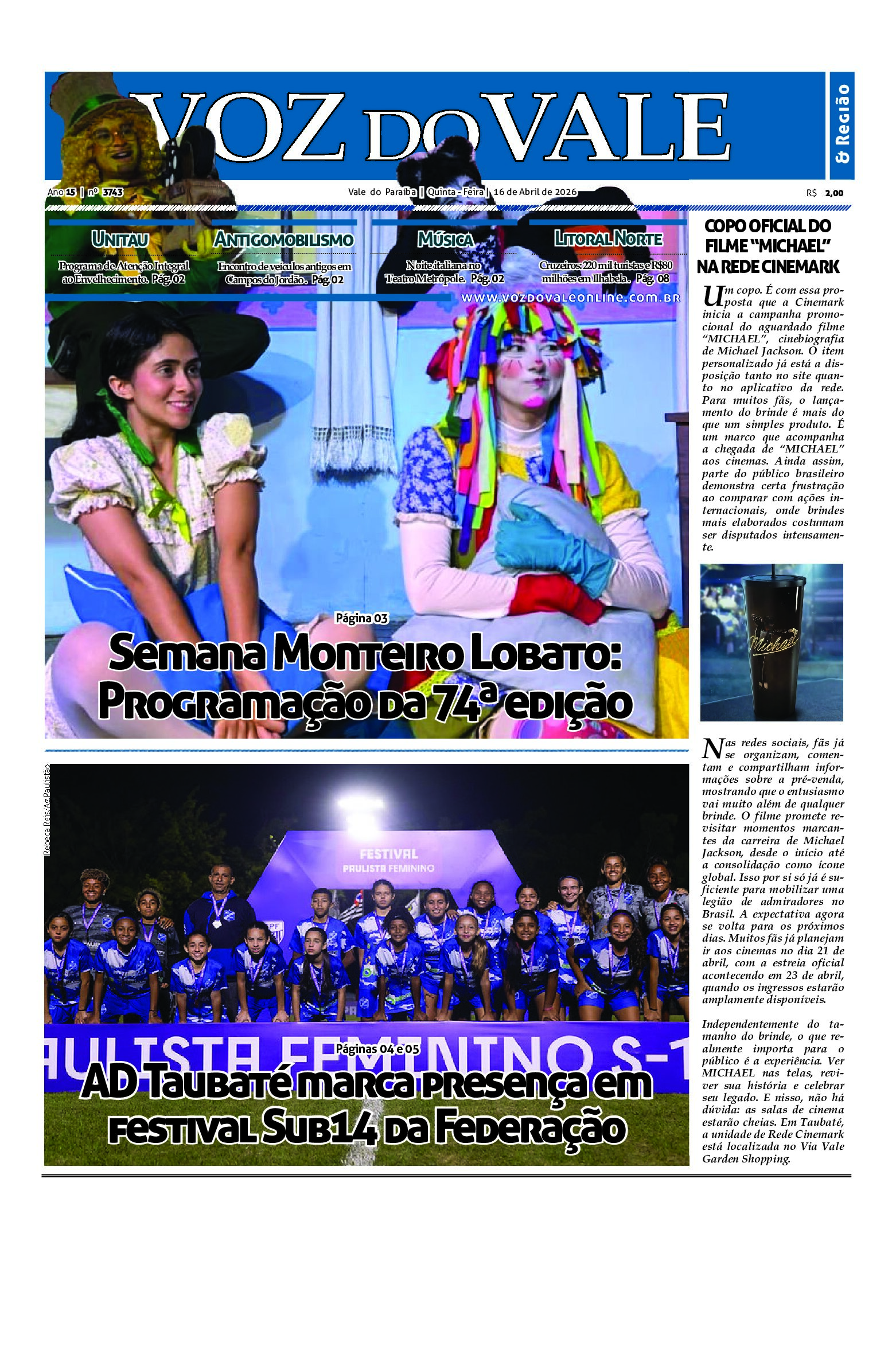 Edição 16 de Abril de 2026