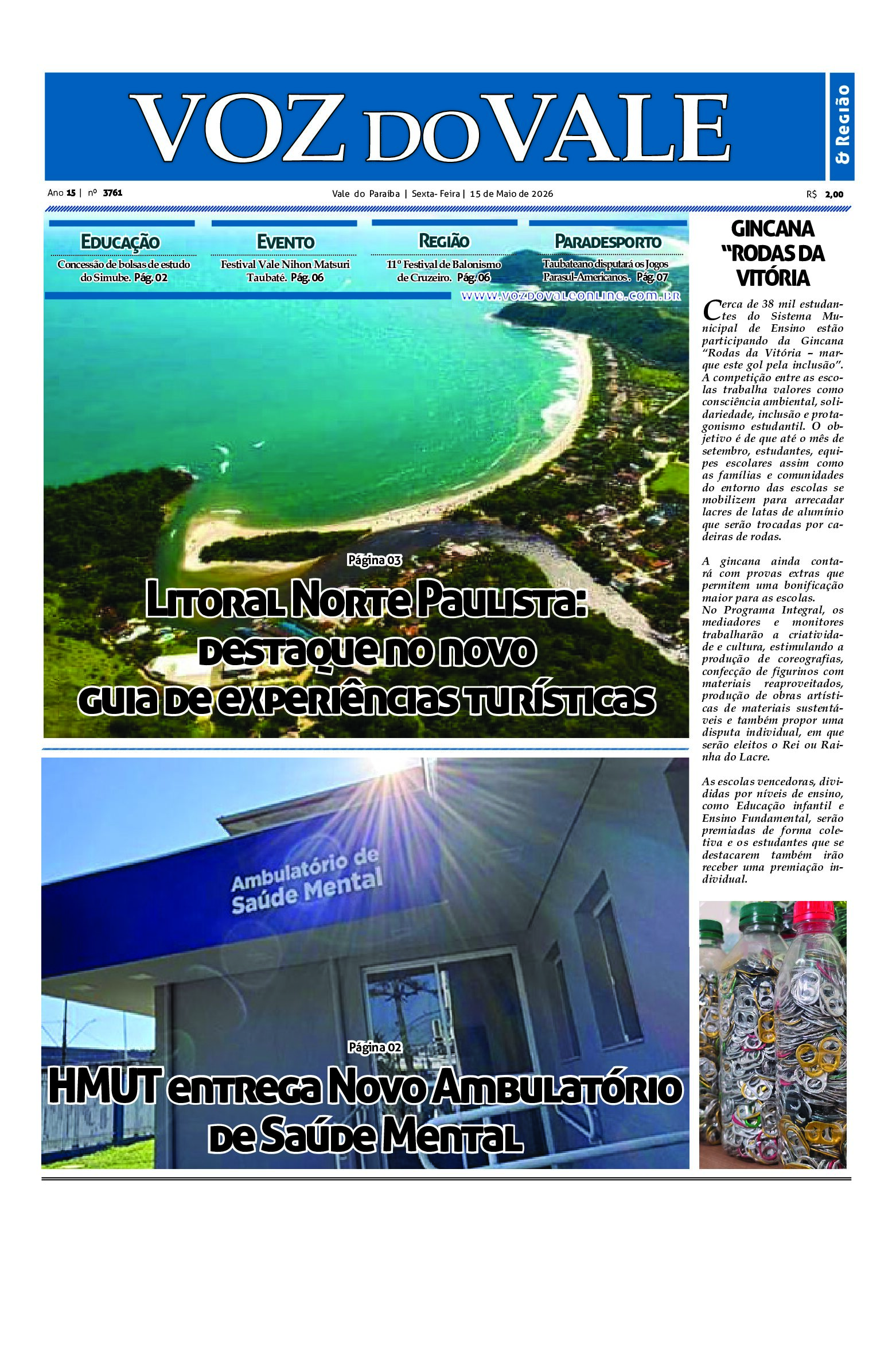 Edição 15 de Maio de 2026