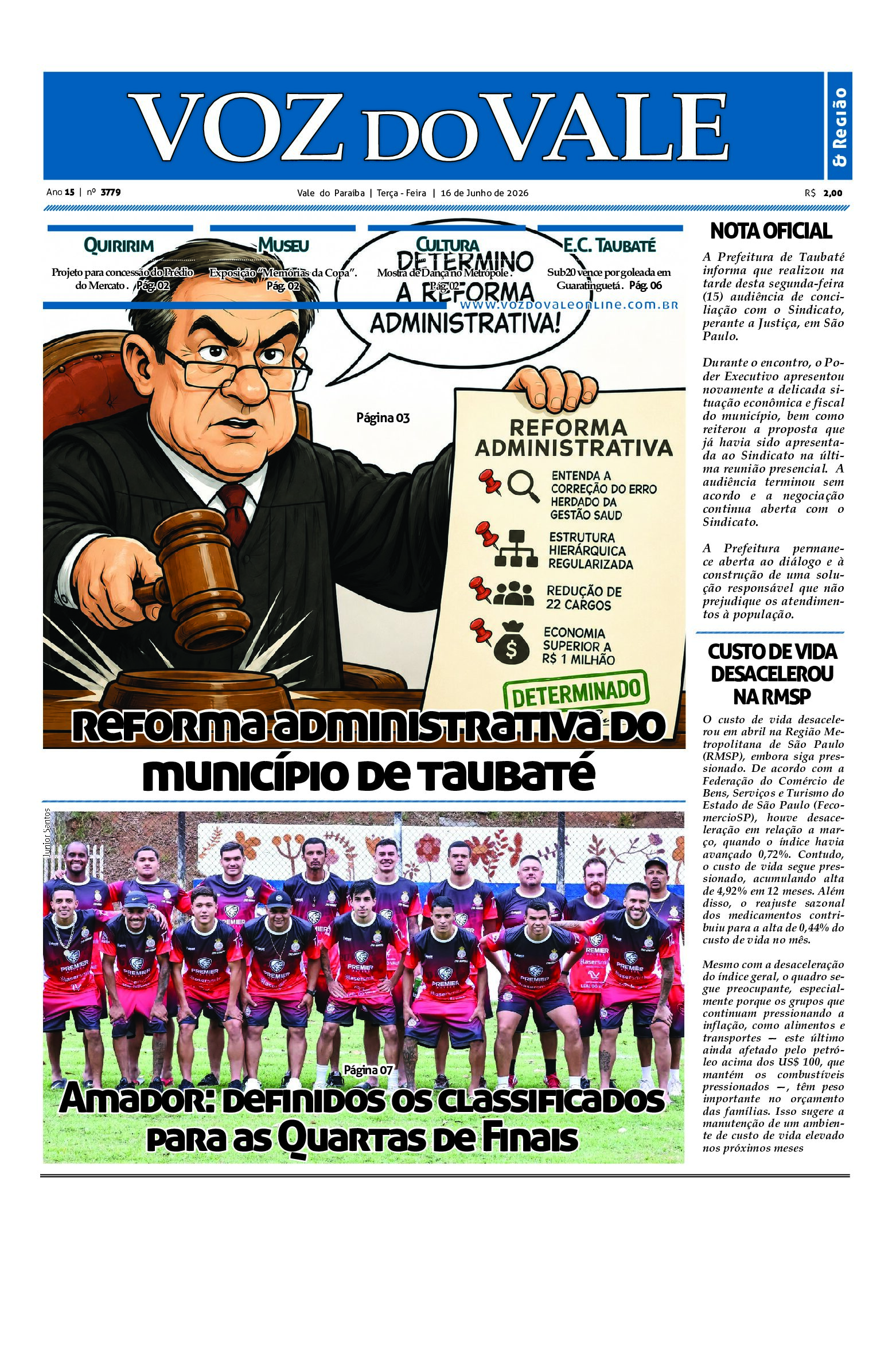 Edição 16 de Junho de 2026