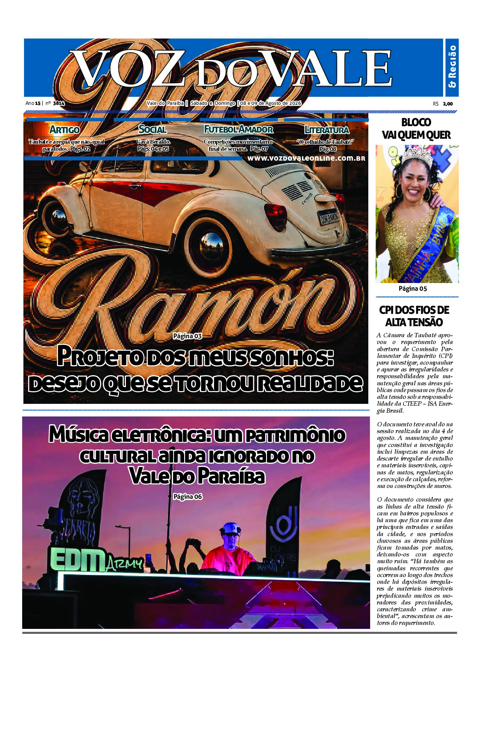 Edição 08 e 09 de Agosto de 2026