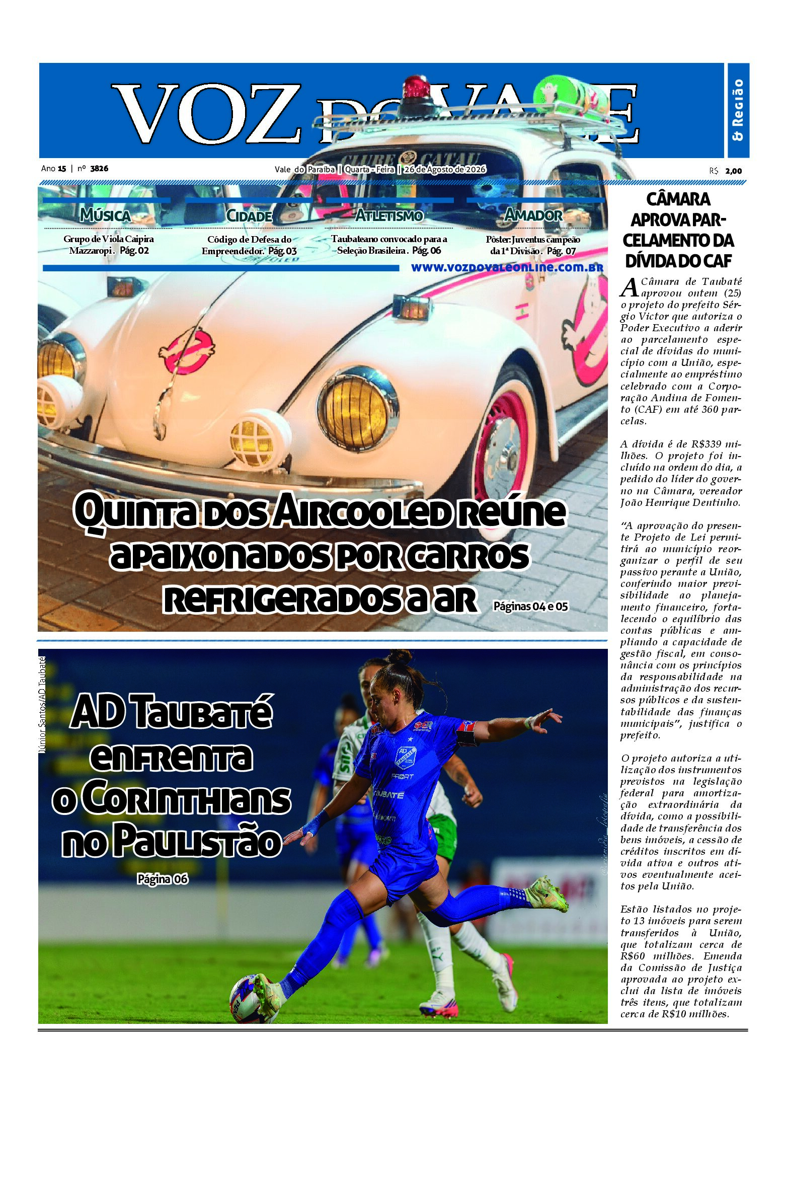 Edição 26 de Agosto de 2026