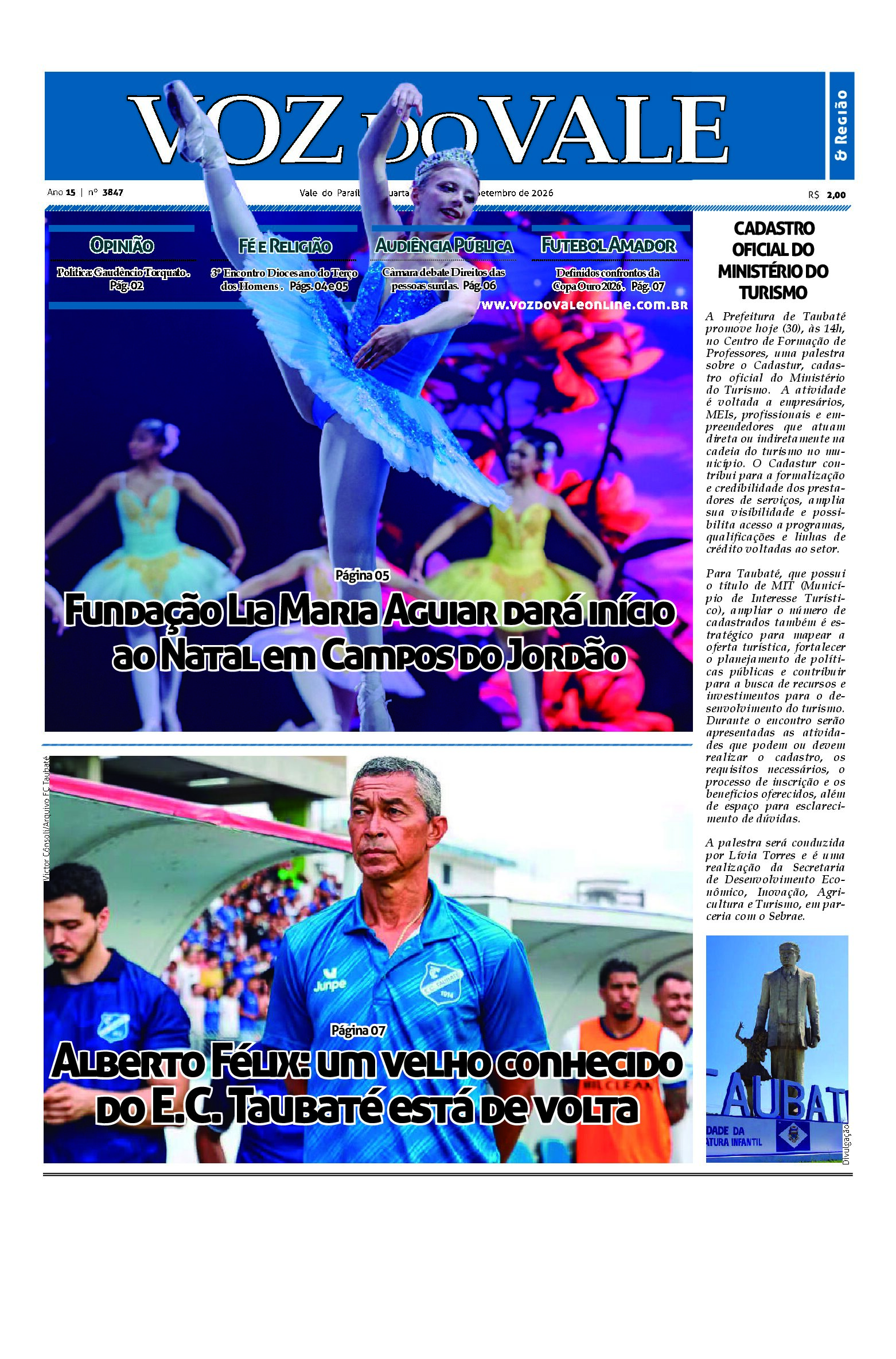 Edição 30 de Setembro de 2026